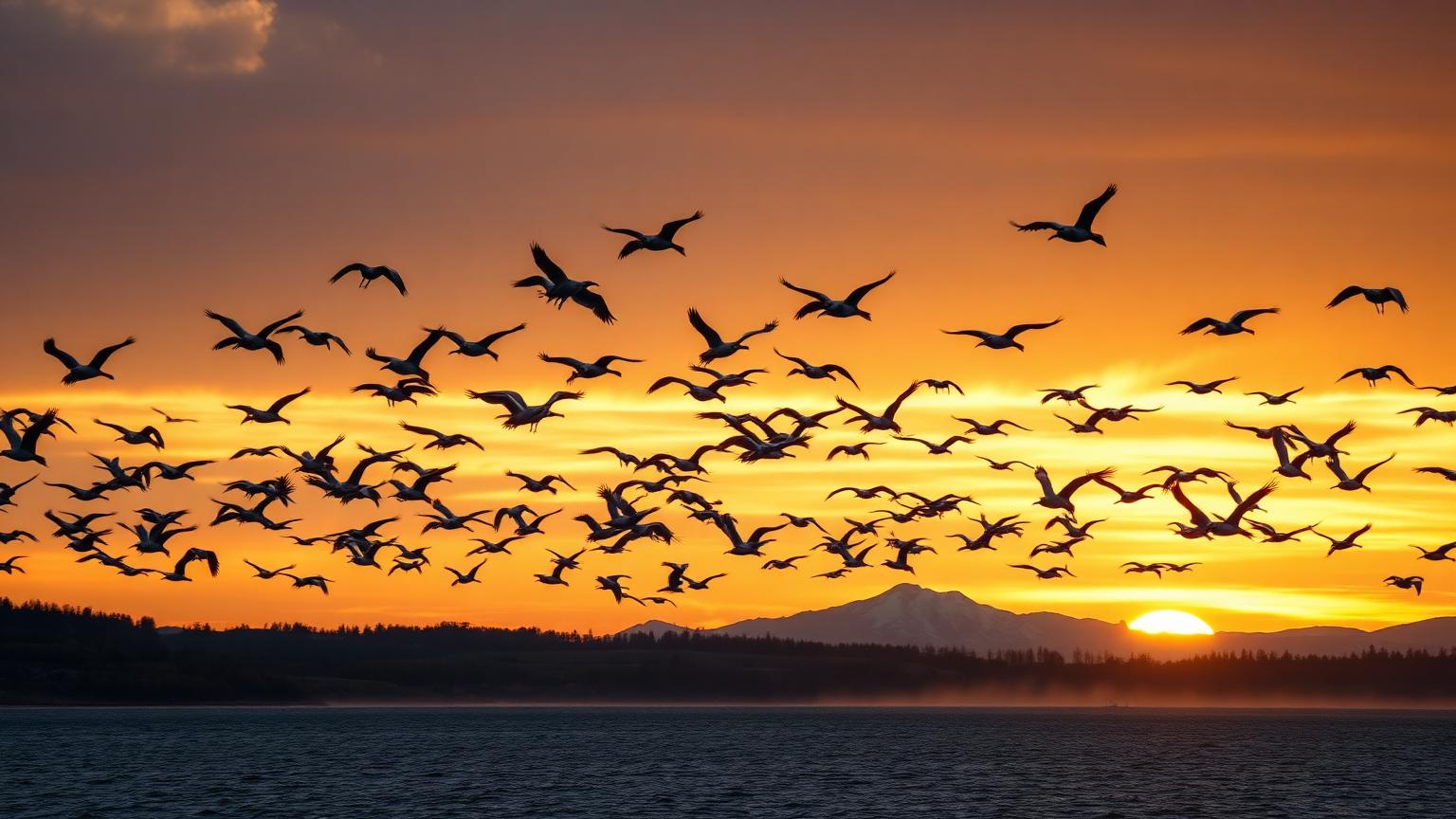 Observer les grues cendrées au lac de Puydarrieux : le grand spectacle sauvage de l'automne