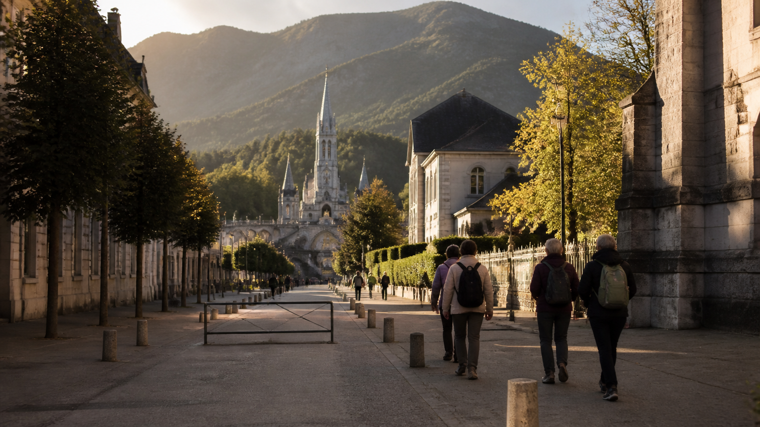 Zones rouge, orange, verte : le mode d'emploi de Lourdes du 26 au 28 septembre 2026 pour les groupes hébergés en ville